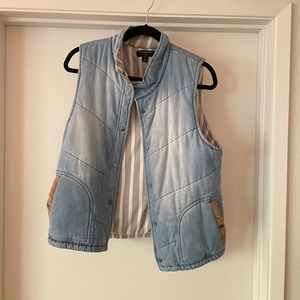 Urban Outfitters Jean Puffer Vest